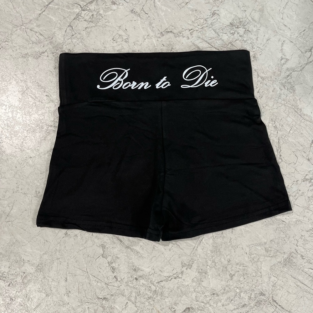 Black Born to Die Shorts